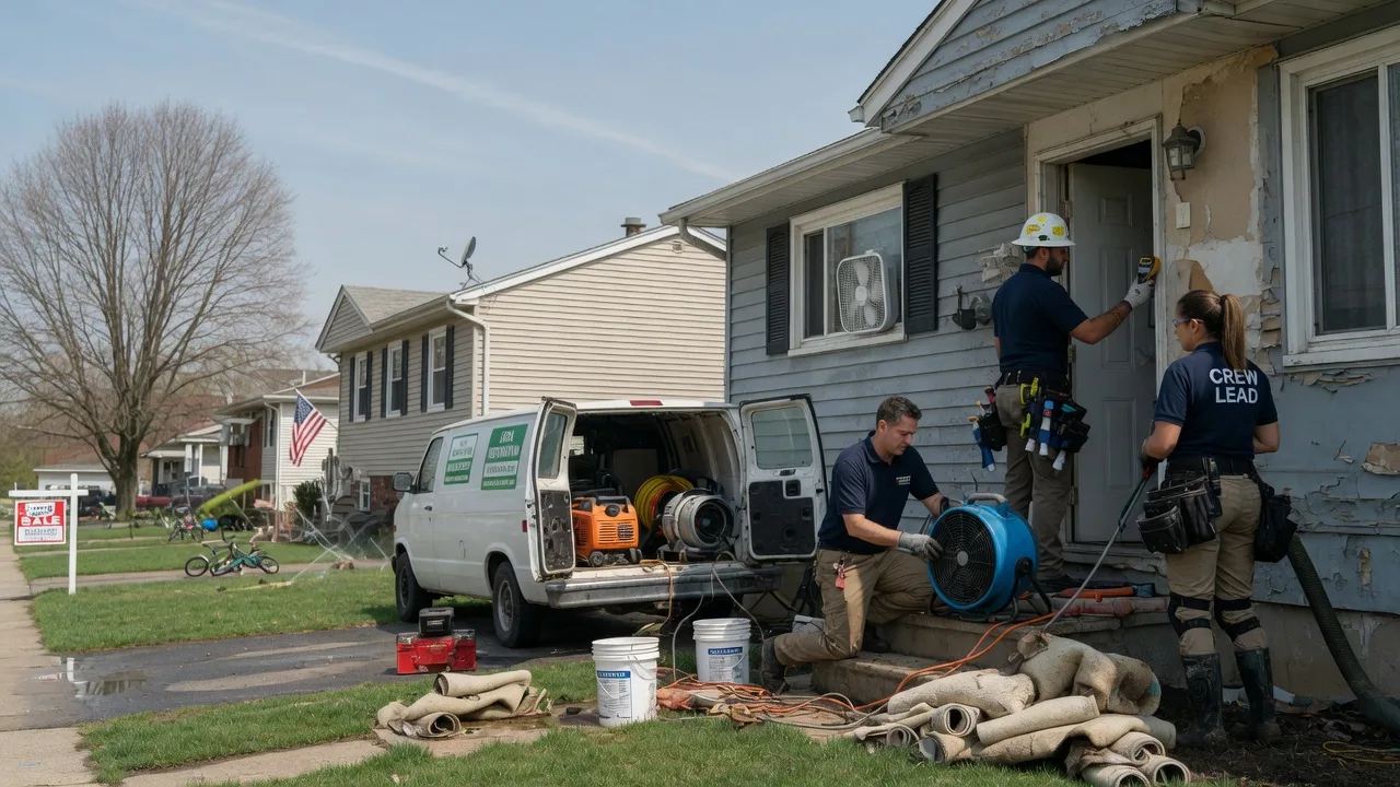 Flood Cleanup in Dennison, OH near me