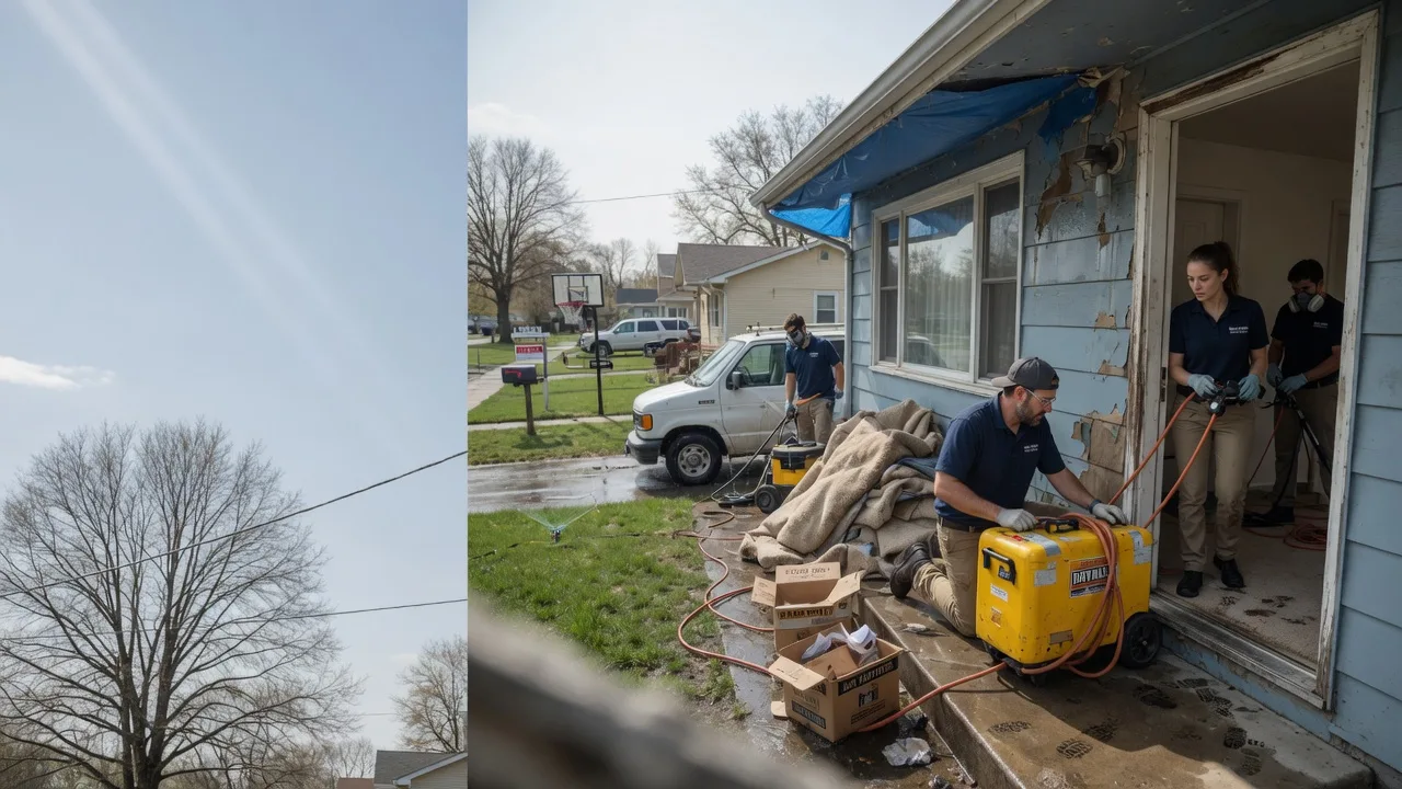 Basement Flood Cleanup in Dennison, OH near me